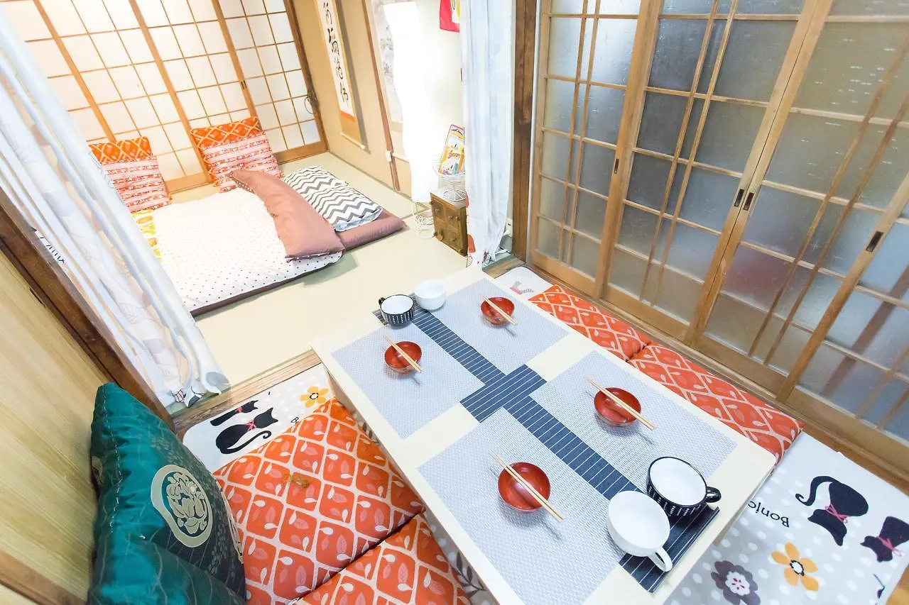 City Center 200 Years Old Traditional House Next To 2 Train Lines Kyōto 0*,  Japan